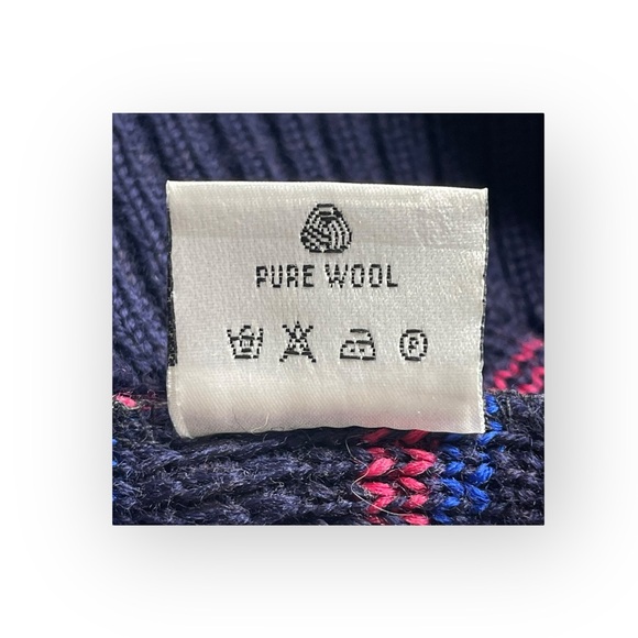 Vintage: Vitabella ❤︎ Nordic Specialty Rose Buttons Wool Cardigan Sweater ❤︎ S - Picture 9 of 16